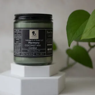 Balance and Herbal Scents candle